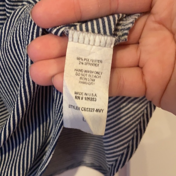 Vintage Havana striped criss cross top - Picture 4 of 5